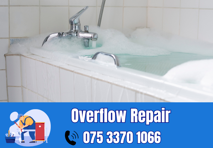 overflow repair Erith